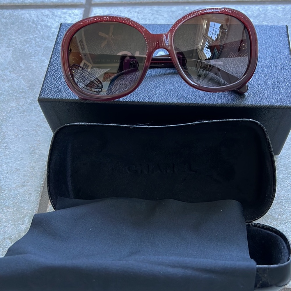 Chanel sunglasses.